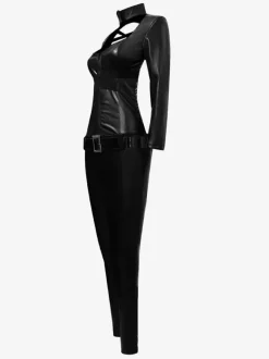 Halloween Carnival Halloween Costumes Black Catgirl Costumes