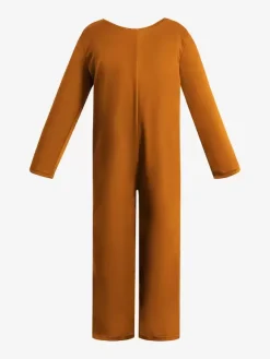 Halloween Costumes For Kids Coffee Brown Halloween Waistcoat Jumpsuit