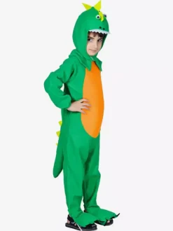 Halloween Costumes For Kids Green Halloween Polyester Fiber Polyester Set Kid's Jumpsuit