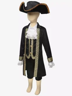 Halloween Costumes For Kids Pirates Caribbean Set Cosplay Costumes