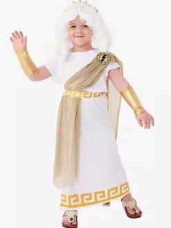 Halloween Costumes For Kids White Halloween Set Kid's Polyester Dress