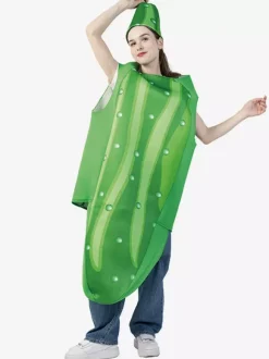 Halloween Costumes Green Unisex Burlesque Top Polyester Holidays Costumes
