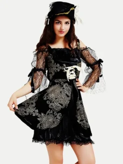 Halloween Costumes Holidays Merchandise Holidays Costumes Halloween Sexy Black Polyester Fiber
