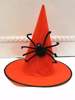 Halloween Decorations Red Plastic Mage Hat Holiday Decorations
