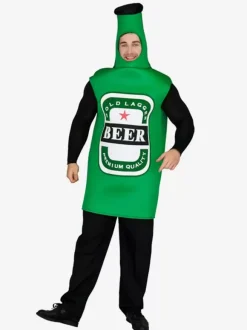 Halloween Funny Beer Bottle One Piece Halloween Costume for Oktoberfest Party