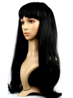 Halloween Hair Wigs Purple Long Straight Carnival Wigs