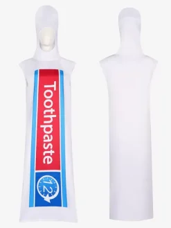 Halloween Halloween Costumes White Unisex Funny Clothes Sash Polyester Set Holidays Costumes