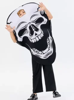 Halloween Kids Halloween Costumes Black Halloween Kid's Polyester Top