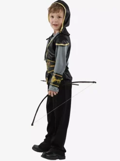 Halloween Kids Hunter Cosplay Costume Archer Carnival Outfit Wears