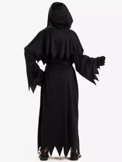 Halloween Kids Reaper Costume Gothic Demon Robe Stage Performance Outfit
