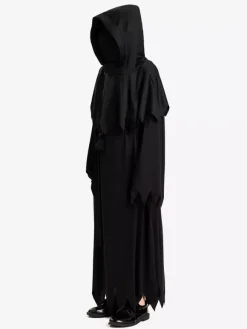 Halloween Kids Reaper Costume Gothic Demon Robe Stage Performance Outfit