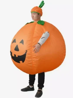 Halloween Pumpkin Inflatable Costume Blow Up Costume Carnival