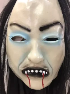 Halloween Scary Mask For Adult Human Face Decorations Polyester Fiber Holiday Decorations