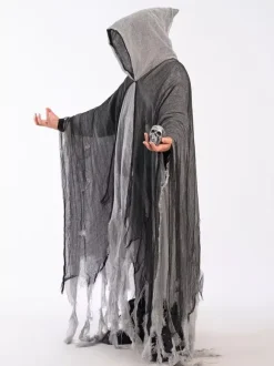 Halloween Tattered Ghost Cape Scary Costume
