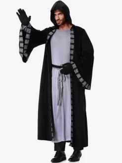 Halloween Vampire Wizard Carnival Costume Masquerade Adults'Performance Halloween Costume