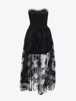 Halloween Women's Gothic Clothing Black Pleated Bows Ruffles Gothic Polyester Tunic Retro Costumes