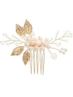 Handmade Headpieces Wedding Comb Metal Hair Accessories For Bride