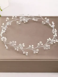 Handmade Wedding Headpieces Headwear Metal Hair Accessories For Bride