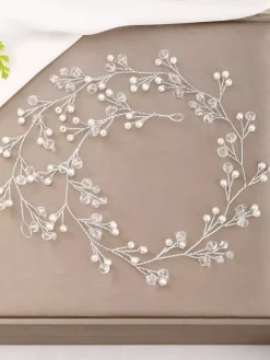 Handmade Wedding Headpieces Headwear Metal Hair Accessories For Bride