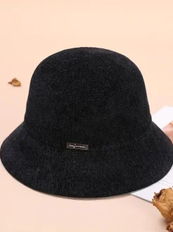 Hats For Women Fashion Chic Winter Warm Bucket Hat