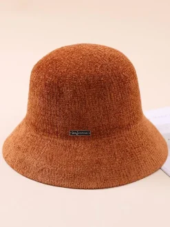Hats For Women Fashion Chic Winter Warm Bucket Hat