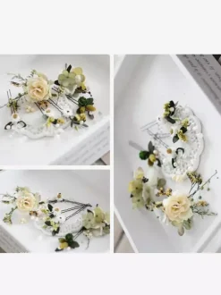 Headpiece Wedding Accessory Rayon Hair Accessories For Bride
