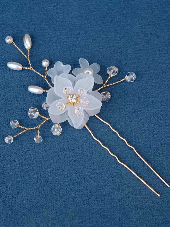 Headpiece Wedding Comb Metal Hair Accessories For Bride