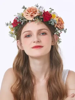 Headpiece Wedding Corduroy Bridal Hair Accessories