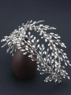 Headpieces Wedding Headwear Rhinestone Metal Hair Accessories For Bride