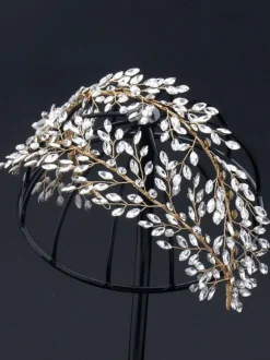 Headpieces Wedding Headwear Rhinestone Metal Hair Accessories For Bride