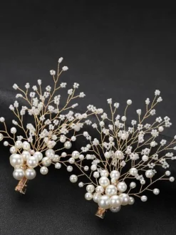 Headpieces Wedding Hairpin Metal Bridal Hair Accessories
