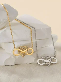 Heart-Shaped Dainty Necklace For Women 2026