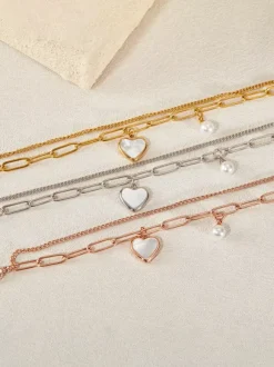 Heart-shaped Pearl Oysters Bracelet For Women 2026