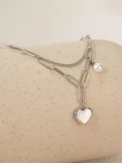 Heart-shaped Pearl Oysters Bracelet For Women 2026