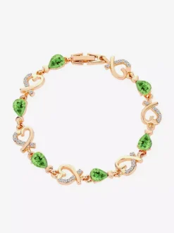 Heart-shaped Crystal Bracelet For Women 2026