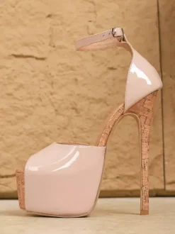 High Heel Platform Sandals Women's Peep Toe High Heel Sandal Shoes