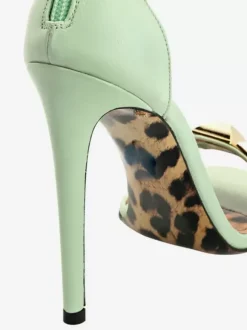 High Heel Sandals Stud Open Toe Stiletto Heel Party Shoes