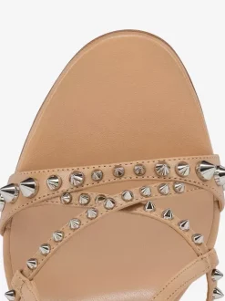 High Heel Sandals Studs Open Toe Strappy Party Shoes For Women