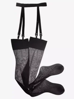 High Thin Sexy Stocking With Garter Belts