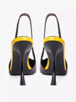 High Heel Pumps Desinged Pointed Toe Heeled Slingback Pumps