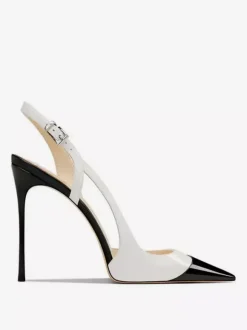 High Heel Pumps Women's Pointed Toe Cut Out Slingback Dress Shoes