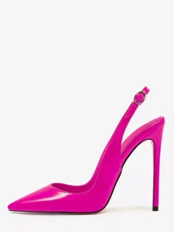 High Heel Pumps Women's Pointed Toe Slingback Dress Shoes