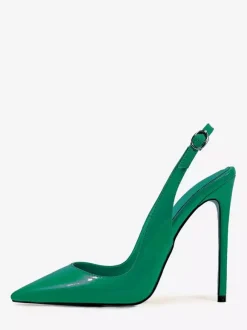 High Heel Pumps Women's Pointed Toe Slingback Dress Shoes