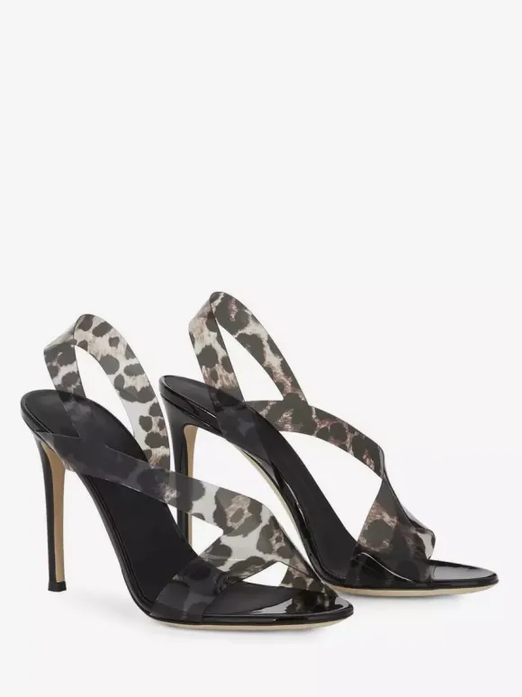 High Heel Sandals Open Toe Strapp Stiletto Heel Party Shoes