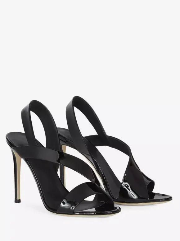 High Heel Sandals Open Toe Strapp Stiletto Heel Party Shoes