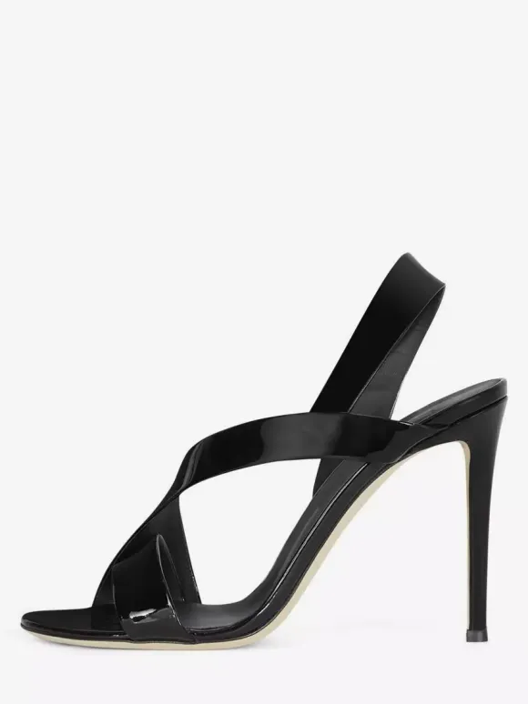 High Heel Sandals Open Toe Strapp Stiletto Heel Party Shoes