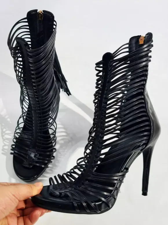 High Heel Sandals Women's Open Toe Strappy Sandal Shoes