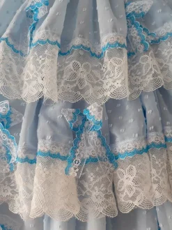 Hime Lolita Dress Polyester Sleeveless Jumper Romance Sweet Rocco Costume Party Lolita Jsk