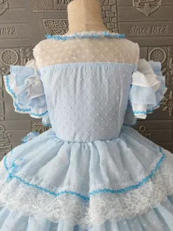 Hime Lolita Dress Polyester Sleeveless Jumper Romance Sweet Rocco Costume Party Lolita Jsk