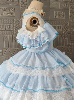 Hime Lolita Dress Polyester Sleeveless Jumper Romance Sweet Rocco Costume Party Lolita Jsk